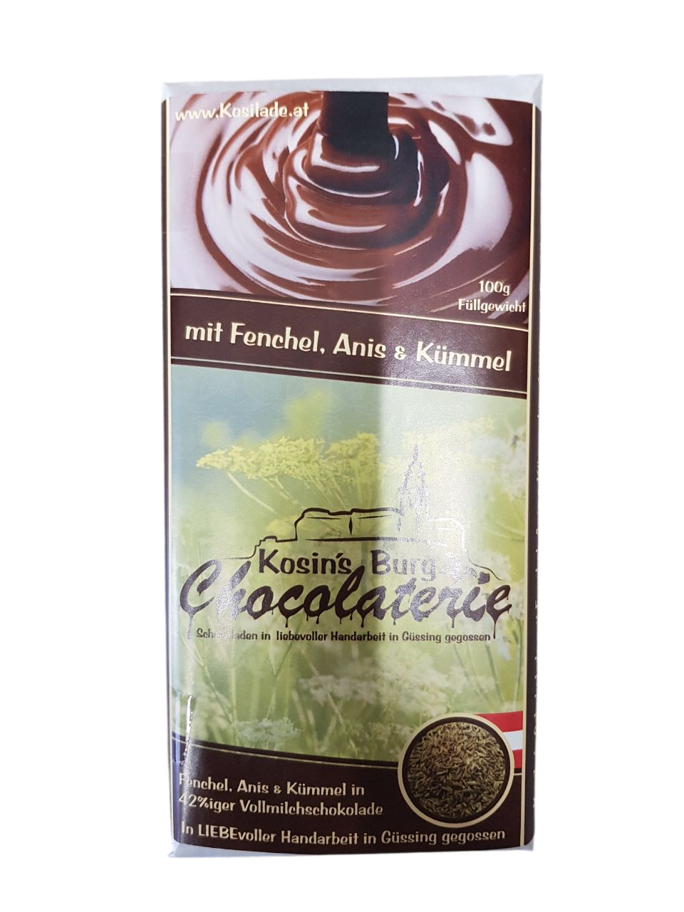 Fenchel, Anis, Kümmel Zugabe