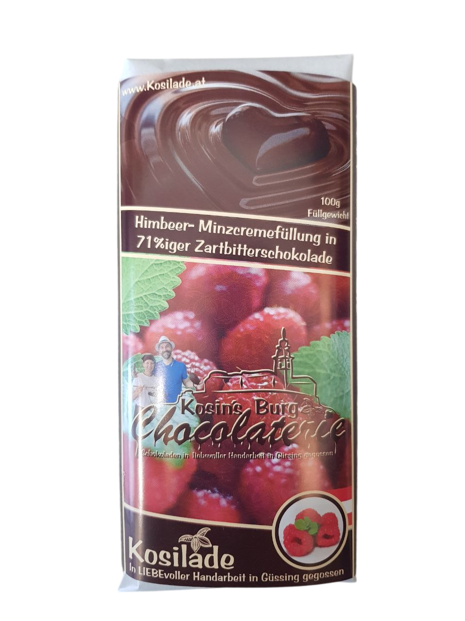 Himbeer Minze Cremefüllung