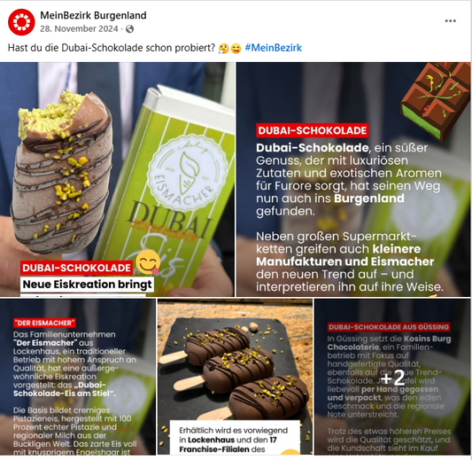 MeinBezirk Facebook Kurzbeitrag 28.11.2024