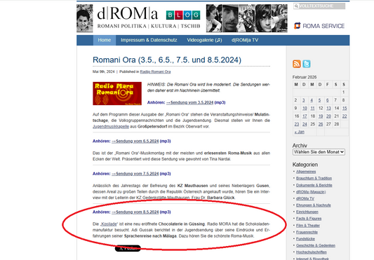 Radio Mora: Romani Ora 05/ 2024