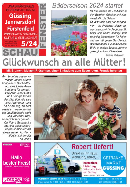 Schaufenster von 05/ 2024