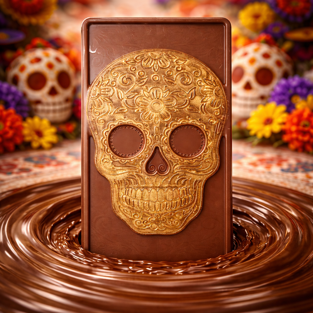 Halloween Motivschokolade