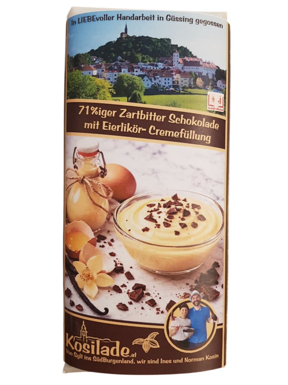 Eierlikör Cremefüllung