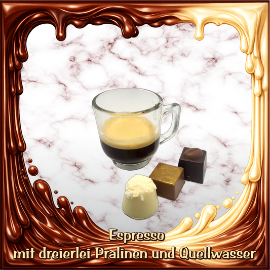 3 Pralinen mit Espresso