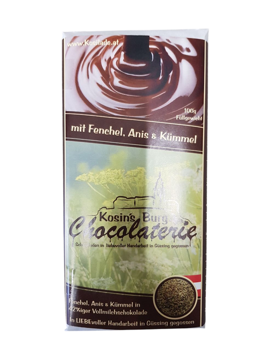 Fenchel, Anis, Kümmel Zugabe