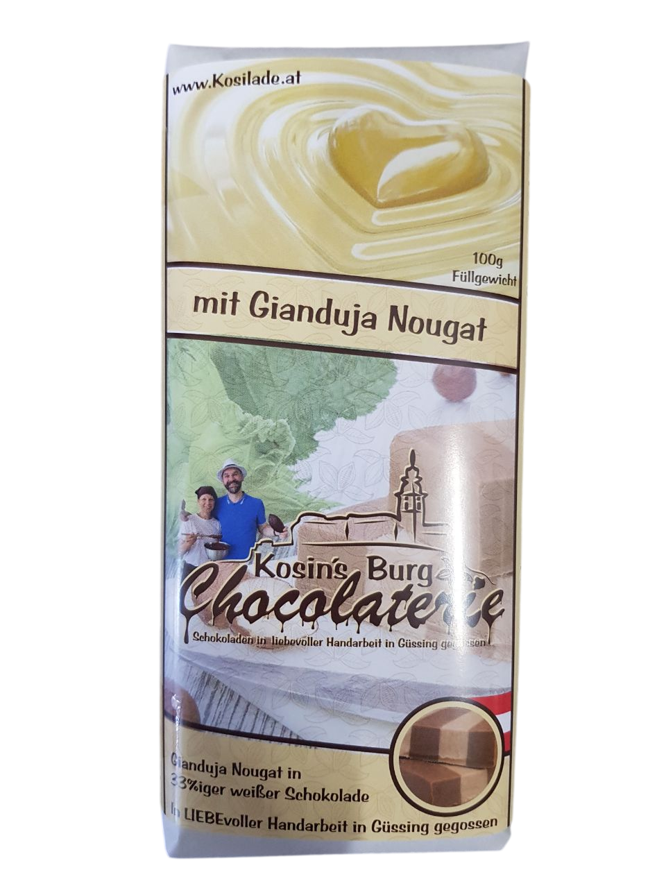 Gianduja Nougat Cremefüllung
