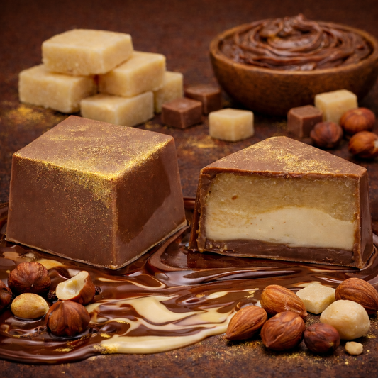 Hüftgold · Marzipan und Nougat