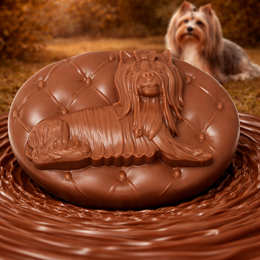 Yorkshire Terrier mit Schleife