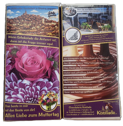 Muttertags Schleife mit Kaffee Gutschein