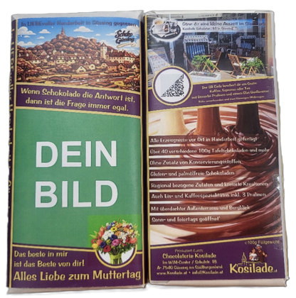 Muttertags Schleife mit Kaffee Gutschein