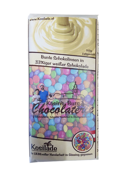 Bunte Schokolinsen