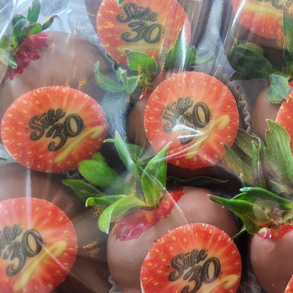 Eigene Schoko Erdbeeren