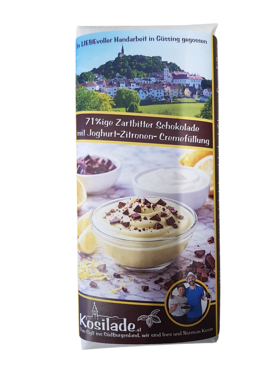 Zitrone Joghurt Cremefüllung