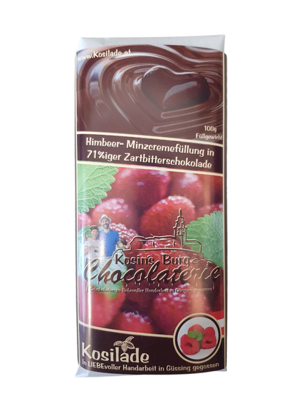 Himbeer Minze Cremefüllung