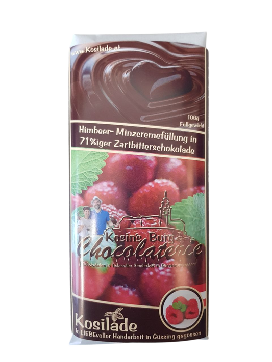 Himbeer Minze Cremefüllung