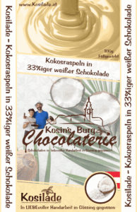 Kokos • Weiße Schokolade • Ganze Tafel