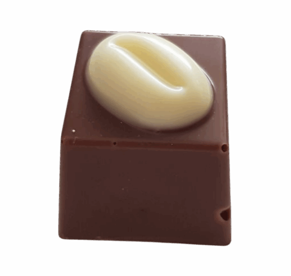 Kaffee-Karamell-Likör Einzelpraline • Vollmilchschokolade