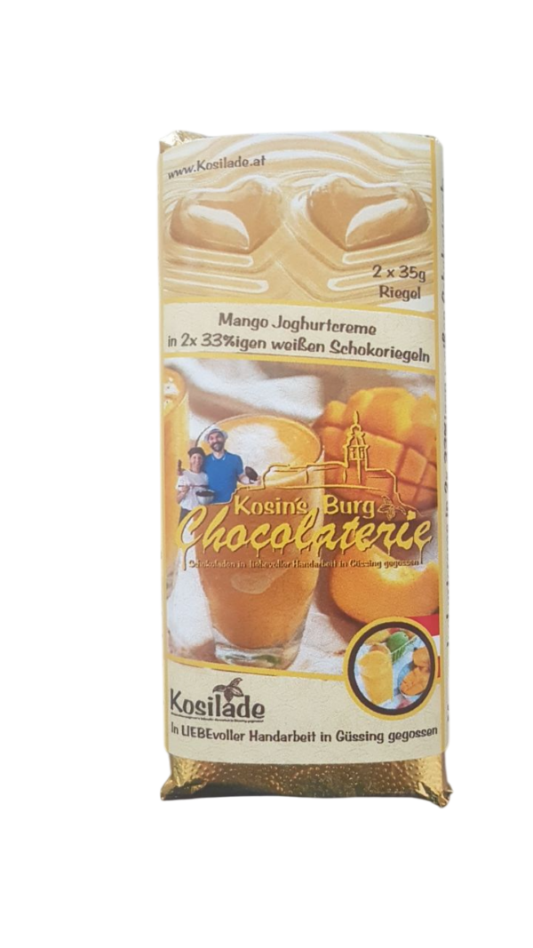 Mango Joghurt Riegel • Weiße Schokolade