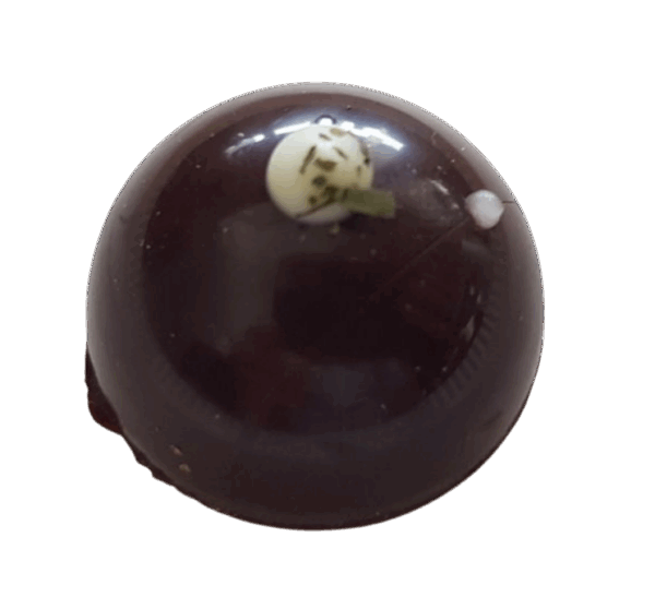 Minzcreme Einzelpraline • Zartbitterschokolade
